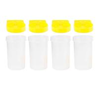 Zerodis Lot de 4 Nourrisseurs D'entrée de Ruche, Bols pour Abeilles Durables et Légers, Non Toxiques et Transparents, Kit D'abreuvement pour Abeilles.