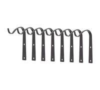 Zerodis Lot de 8 Cintres pour Plantes pour Paniers Suspendus, Crochets Muraux en Métal, Grande capacité de Charge, Support de Pot de Style Vintage pour Lanternes Suspendues, Mangeoire à