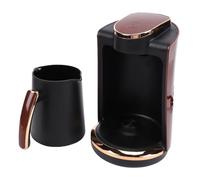 Zerodis Machine à café électrique turque 550 W, machine à café grecque de 250 ml avec tasse unique traditionnelle pour la maison, le bureau, les voyages, le brassage de boissons chaudes