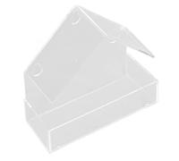 Zerodis Mangeoire à Oiseaux de Fenêtre avec Ventouse, Plateau d'alimentation en Acrylique pour Mangeoire à Faune de Jardin de Ferme