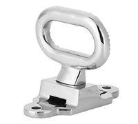 Zerodis Marchepied de Mât Pliable en Acier Inoxydable, Antidérapant, Poli, Pliable, pour Pont de Bateau, Support de Pied de Mât Haute Résistance pour Voiliers et Yachts