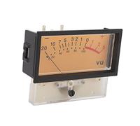 Zerodis Matériel de Prises de Commutateurs, Compteur de Niveau de Haute Précision, Affichage en Temps Réel pour Bricolage, Studio d'enregistrement, Audio Domestique, Vu Mètre, en-tête Abs (1000UA