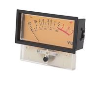 Zerodis Matériel de Prises de Commutateurs, Compteur de Niveau de Haute Précision, Affichage en Temps Réel pour Bricolage, Studio d'enregistrement, Audio Domestique, Vu Mètre, en-tête Abs (500UA