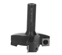 Zerodis Mèche de Routeur d'aplatissement de Dalle de Tige de 1/2 Pouces, Lames en Carbure trempé, Conception à 3 Cannelures, Surface de Spoiler CNC pour les Projets de Menuiserie