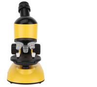 Zerodis Microscope pour Enfants, Microscope Jouet éducatif en Plastique 40X 1200X avec Lumière LED, Tête de Rotation à 360° et Objectifs 4X 10X 40X, pour Enfants Débutants Apprentissage Scientifique