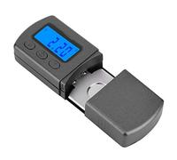 Zerodis Mini Balance Jauge d'échelle de Force de Stylet de Plaque tournante numérique 0.01g/5.00g Bleu LCD rétro-éclairage Bras testeur de Compteur de Charge pour Le Bras de Lecture Phono Cartouche