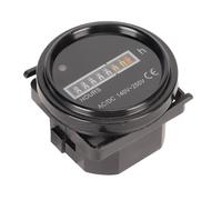 Zerodis Minuterie Mécanique de Précision avec Conception pour Véhicules, Voitures, Bateaux, Motos, 140-250V AC DC, Compteur Horaire Rond élevé, Fournitures de Bureau