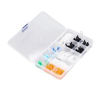 Zerodis Modèle de Structure Moléculaire, Kit de Modèle de Chimie des Couleurs Vives Intéressant pour l'enseignant pour l'apprentissage