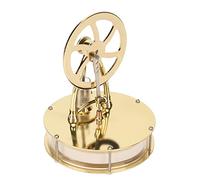 Zerodis Modèle D'expérimentation de Science Physique de Jouet de Moteur de Moteur Stirling avec Tube en Verre et Lampe à Alcool pour Enfants Cadeaux Enseignants Salle de ucative