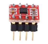 Zerodis Module D'amplificateur Opérationnel Double, Courant de Sortie 145 MA, Carte D'ampli Double op avec Broche D'en-tête Plaquée or pour Mélangeurs de Casque HiFi