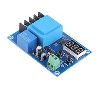 Zerodis Module de Contrôleur de Charge de Batterie de Stockage au Plomb-Acide 220 V, Carte de Protection de Charge Programmable avec Affichage à 3 Chiffres pour Batteries de 12 V à 96