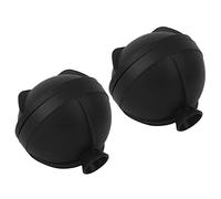 Zerodis Moule à Glaçons Sphériques, Bac à Glaçons Rond en Silicone 6,1 Cm avec Entonnoir à Démoulage Facile, for Whisky Cocktails Cuisine