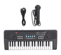 Zerodis Multifonctionnel Clavier Portable Électronique Piano Microphone Bébé Musique Jouet Éducatif Enfants Jouet Enfants Art Cadeau(430A1)