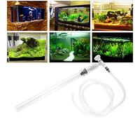 Zerodis Outils de Nettoyage d'aquarium, Outil, Filtre Manuel en PVC, Pompe à Siphon, Nettoyeur de Gravier Efficace pour Aquariums Moyens et Grands, Changement d'eau '