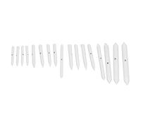 Zerodis Outils de Peinture Ensemble d'Outils de Dessin de Croquis avec Taille-crayon de Papier de Verre pour Artistes étudiants Débutants Matériel en Acier Inoxydable 28 Pièces Estompes de Mélange