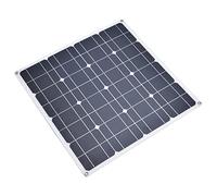 Zerodis Panneau Solaire Kit de Panneau Solaire en Silicium DC 12V Tissu Imperméable à l'eau Alimentation de Secours Léger Portable pour les Lumières de Secours de Voyage en Plein Air Kit de