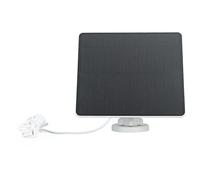 Zerodis Panneau Solaire Monocristallin 5W pour Caméra de sécurité IP65 étanche 5V avec Support à 360 Degrés pour Chargeur de Caméra sans Fil Extérieur
