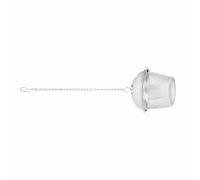 Zerodis Passoire de Rangement de Cuisine et Boule d'assaisonnement avec Chaîne Infuseur à Herbes Durable et Efficace pour le thé et la Soupe Outil de Cuisine pour la à Domicile Thé en Acier (L)