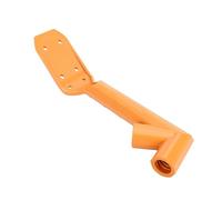 Zerodis Pelle de Gouttière, Outil de Nettoyage de Gouttière pour le Toit D'élimination des Bouchons de Boue de Mousse de Feuilles, Position à Double Filetage fileté de 3/4 Pouces,