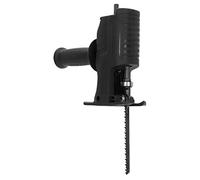 Zerodis Perceuse électrique à Adaptateur de Scie Alternative, Outil électrique Portable pour la Coupe du Bois, du Métal et du Plastique avec 3 Lames et Poignée