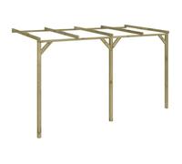 Zerodis Pergola à appentis 2 x 4 x 2,2 m Bois HB022