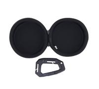 Zerodis Petits Accessoires de Camping Boîtier de Stockage Eva Hard Cover Portable Boîte à Outils, Conception Portable, Fermeture éclair sécurisé, Facile à Stocker avec Buckle, Accrocher Un Sac Dos