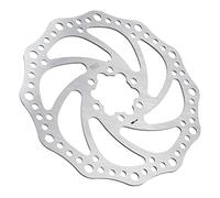 Zerodis Pièces de Rechange pour Vélos Rotor de Frein à Disque de Vélo en Acier Inoxydable 160 Mm avec Couvercle d'usinage CNC et Conception de Bord Creux pour Vélos de Montagne Rotor de Frein à