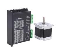 Zerodis Pilote de Moteur Pas à Pas en Boucle Fermée DM556, Technologie Hybride Numérique, Courant 4,2 A, Kit de Moteur à Nema23 pour CNC et 3D