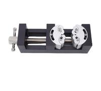 Zerodis Pince à étau Fractale, étau D'établi avec clé pour Projets D'artisanat de Maintenance électronique, Mini Alliage D'aluminium Robuste à Réglage Automatique