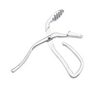 Zerodis Pince de Cuisine Professionnel en Alliage de Zinc pour Plats Chauds Pince à Aliment pour Bac Gastronomique Pince de Four