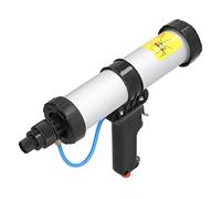 Zerodis Pistolet à Calfeutrer Pneumatique 310ml avec Régulateur de Pression D'air pour la Décoration des Bâtiments Industries Automobiles Solaires