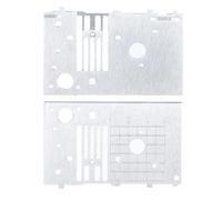 Zerodis Plaque à Aiguille à Point Droit, Planche à Aiguilles en Acier pour Machine à Coudre CE1100PRW CE4400 CE5500 SE9180 SE9185 SE9150 SE9155 LB5000 PE545 Pièce de Rechange