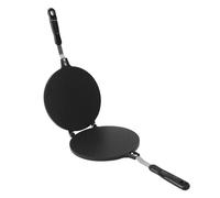 Zerodis Plaques de Cuisson Machine à Cornet de Crème Glacée Domestique, Moule à Rouleaux d'œufs, Moule à Gaufres, Machine à Bol à Gaufres en Aluminium pour Faire des Rouleaux d'œufs Croustillants,