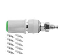 Zerodis Pobite de Bouchon de Banane, Sockets de Poste de Liaison 10pcs, Prise de Connecteur de Banane Cuivre Premium avec Une Forte conductivité, Une Durée de Vie Longue, Un Assemblage Pratique