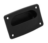 Zerodis Poignée de Traction pour Trappe de Bateau, Matériau PP avec Installation Intégrée, Idéale pour Les Yachts et Les Embarcations avec Joint sécurisé et Accès Facile (Black)