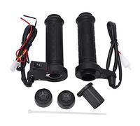 Zerodis Poignées Chauffantes Universelles pour Moto de 22 Mm, Poignées Chaudes pour Guidon électrique avec Interrupteur de Température Réglable à 3 Niveaux, Manchon Antidérapant pour