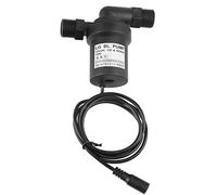 Zerodis Pompes à Eau Solaires sans Balais 12 V 10 W DC, Pompe de Circulation Haute Température 55 °C 8 L/Min pour Système Solaire, Aquarium, Hydroponie, Fontaine de Jardin, étang