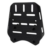 Zerodis Porte-Bagages Arrière en Alliage d'aluminium, Support de Rangement Supplémentaire et Support Passager sans Perçage, adapté aux Pilotes 125 150 160 2014 à 2024 (Black)