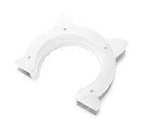 Zerodis Portes pour Chat Porte pour Animaux de Compagnie Matériau ABS Conception sans Barrière pour Une Utilisation en Intérieur Convient aux Creuses et Solides Idéal pour Les Chats et Les Enfants