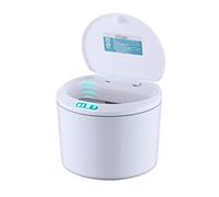 Zerodis Poubelle À Induction Intelligente, Mini Poubelle De Comptoir Sans Avec Ouverture Automatique, Poubelle Pour Table Basse, Buanderie, Bureau, Voiture, Bureau À Domicile