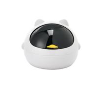 Zerodis Poubelles Mini Poubelle de Comptoir avec Couvercle à Clipser, Convient pour la Maison, les Bureaux, les Cuisines, les Salles de Bains, les Dortoirs, les Salles d'artisanat, les Déchets