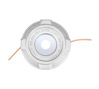 Zerodis Professionnel Universel Tondeuse Engrenage Tête en Aluminium Strimmer Head Tondeuses Têtes Chaîne Set Grass Brosse Coupeur Accessoire Cordon Nylon Chaîne pour Alésage de 25.4 mm