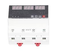 Zerodis Protecteur de Tension triphasé Réglable, Affichage Numérique pour la Protection Contre Les Surintensités et Les sous-tensions, AC120V-300V, Conception Compacte pour équipement Industriel