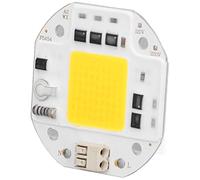 Zerodis Puce LED COB Haute luminosité 220 V, Base en Aluminium, Dissipation de la Chaleur, Longue Durée de Vie 30 000 Heures pour Lampe de Bricolage, Projecteur, éclairage Intérieur, (100W Blanc