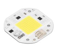 Zerodis Puce LED COB Haute luminosité 220 V, Base en Aluminium, Dissipation de la Chaleur, Longue Durée de Vie 30 000 Heures pour Lampe de Bricolage, Projecteur, éclairage Intérieur, (50W Blanc froid)