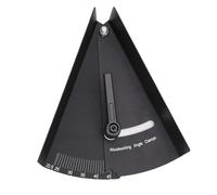 Zerodis Rapporteur D'angle pour le Travail du Bois, en Acier Inoxydable, avec Molette à Cliquet et Vis Réglable, pour le Montage D'armoires, L'encadrement de Tableaux et la Fabrication