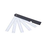 Zerodis Règle d'échelle Pliable en Forme d'éventail, Outil de Mesure Multi-rapports, Règle de Dessin en Plastique avec Calibrage Clair pour Artistes, Designers, Ingénieurs