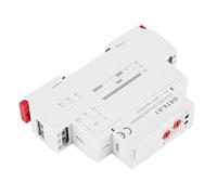 Zerodis Relais temporisé AC DC 12 V 240 V, Mini Relais de Retard de Mise Sous Tension avec Large Plage de Retard pour le Contrôle de l'éclairage et du Chauffage