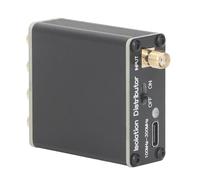 Zerodis Répartiteur de Signal RF 100 KHz à 150 MHz, Distributeur D'isolation RF Actif à Large Plage de Fonctionnement en Alliage pour Antennes Radio, Sources D'horloge, SDR, Source de