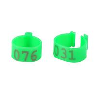 Zerodis Réutiliser Les Caractéristiques de la Volaille de 100 Pièces 001-100 (Green)